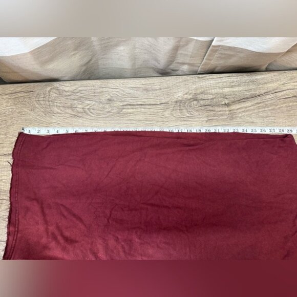 Free People FP‎ Movement Borderline Wide Leg Pants Wine Red Front Zipper size xs - Picture 7 of 9